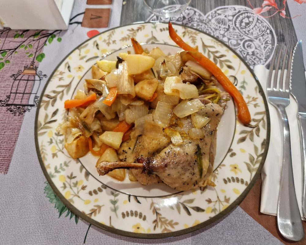 Pato a la naranja