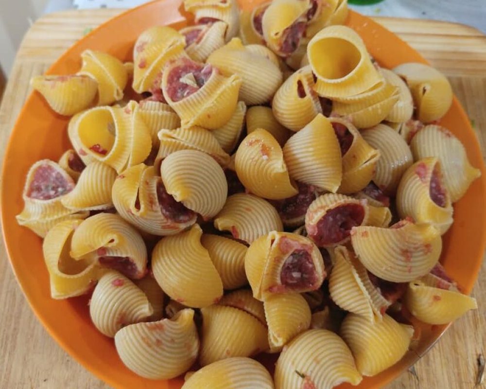 Sopa de Navidad (galets)